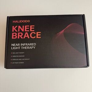 HALIDODO Red Light Therapy & Vibration Massage Knee Brace